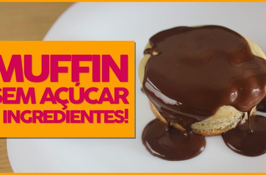 Muffin Fit com 3 Ingredientes